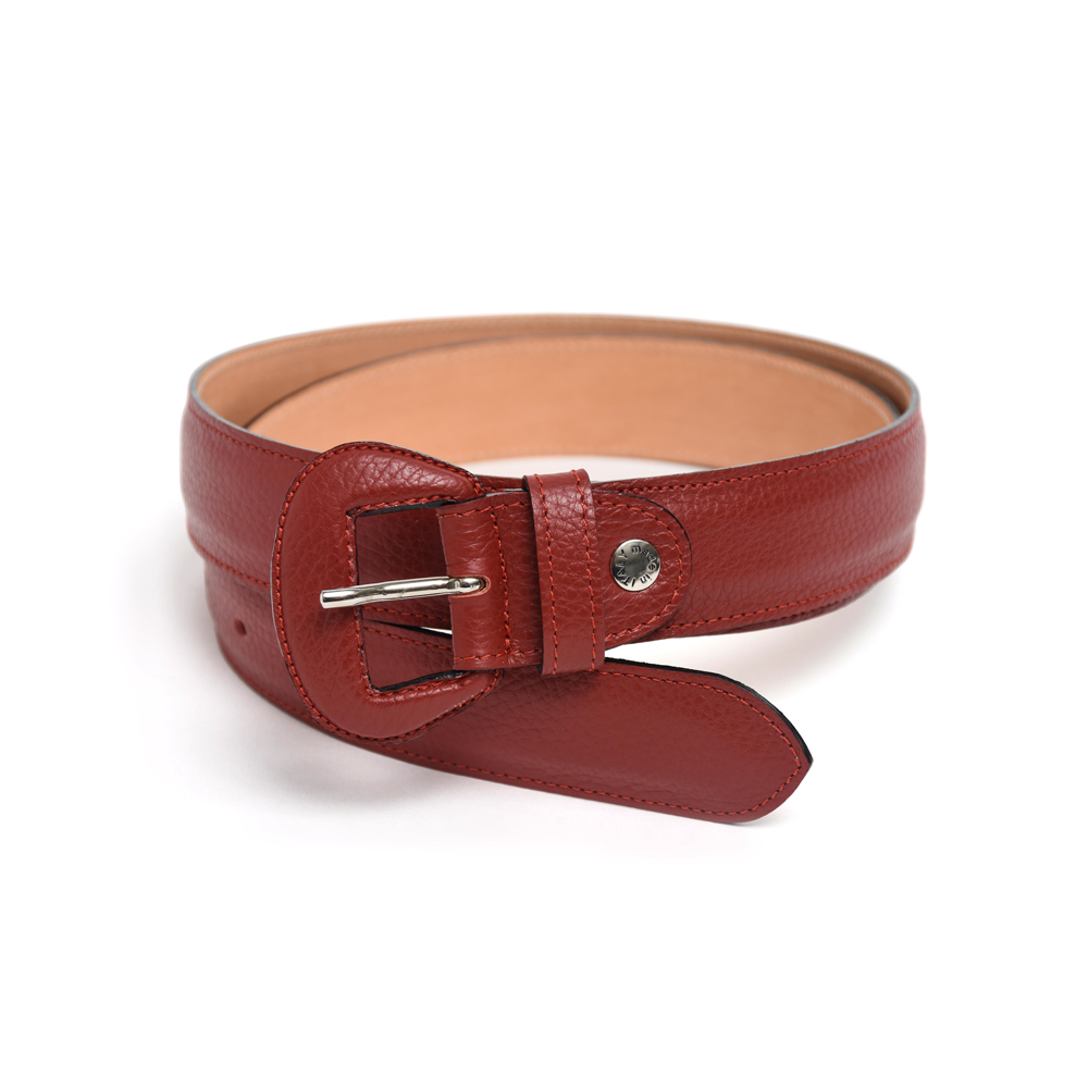 Wide Belt in Red