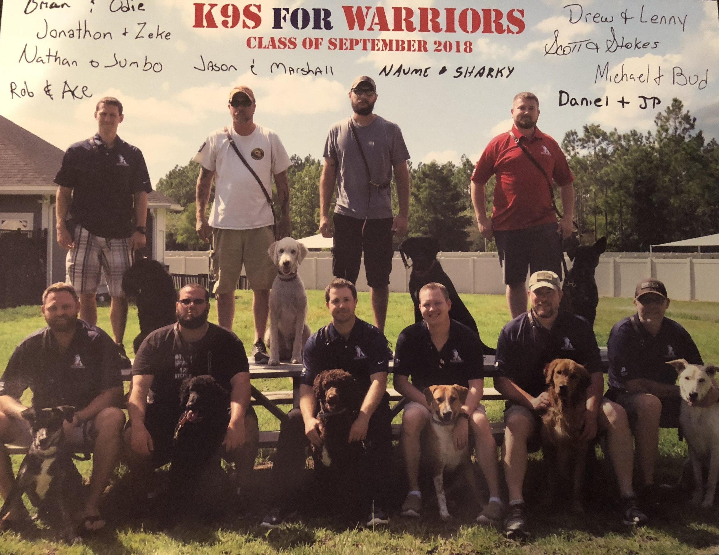 Great to see the foundation’s impact from our first annual Puppy Pedal and the 2018 Chicago Marathon fundraising for K9 for Warriors