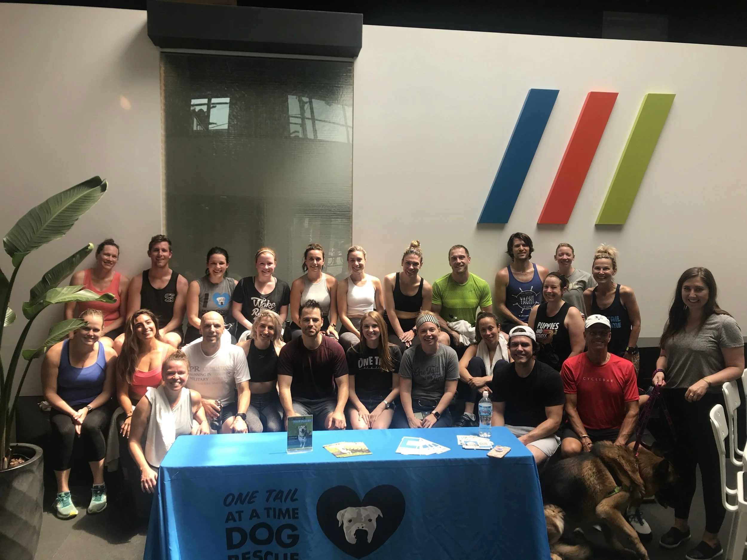 2019 2nd Annual PR Foundation Puppy Pedal at Studio Three Chicago benefitting One Tail at a Time No Kill Shelter Thank you to all the riders that made this event such a success.