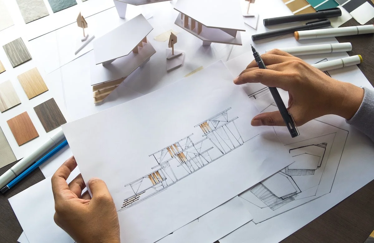 Architect Sketching