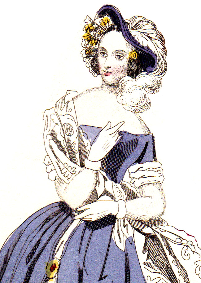 Women's Fashions 1840s-1850s