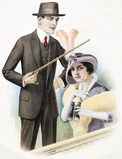 Fashion for Men, 1914