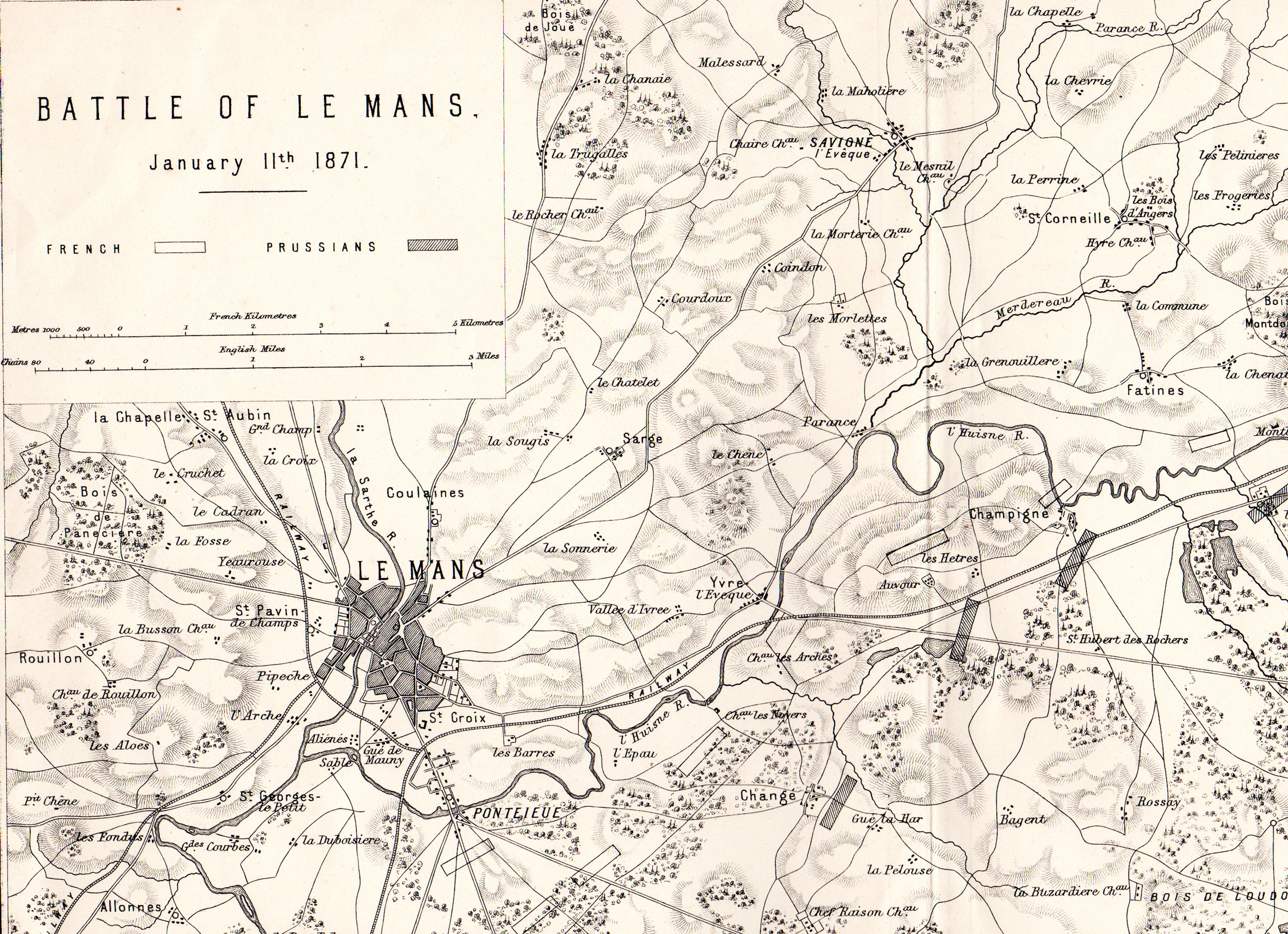 The Franco-Prussian War battle maps
