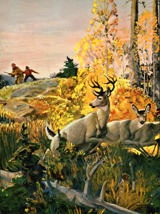 Vintage Hunting Calendar/Poster Prints from the 1910s–1940s