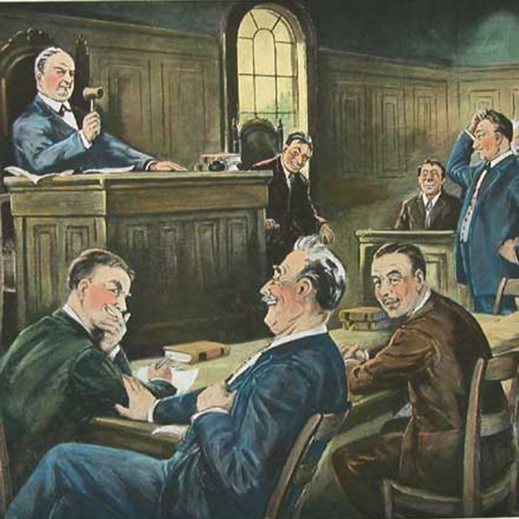 Darvill Legal Scenes (1930s)