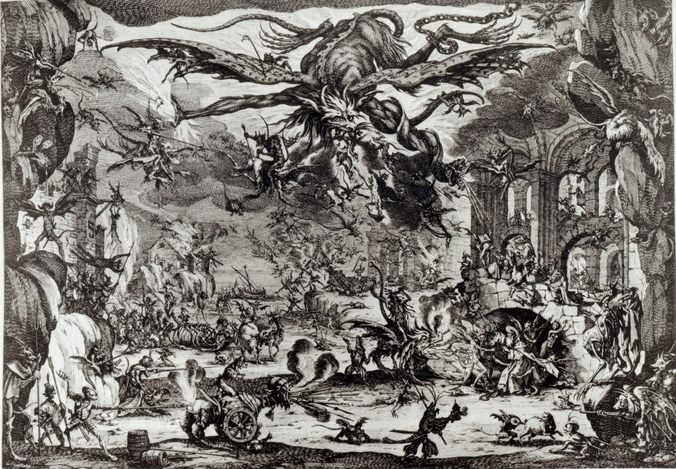Jacque Callot's The Temptation of St. Anthony (ca. 1635)
