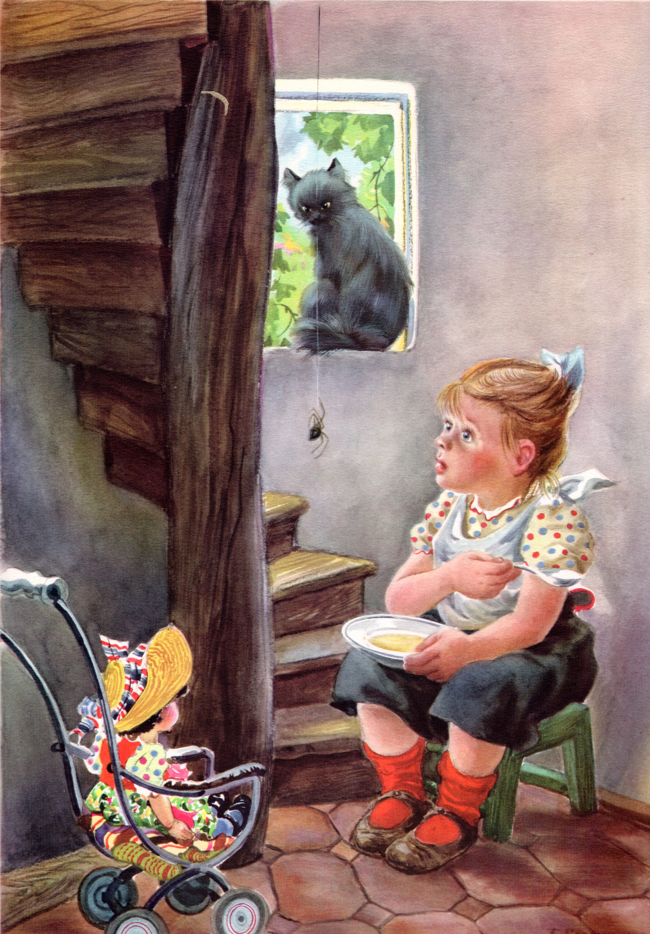 Nursery rhyme illustrations Illustrations by Feodor Rojankovsky  (1945)