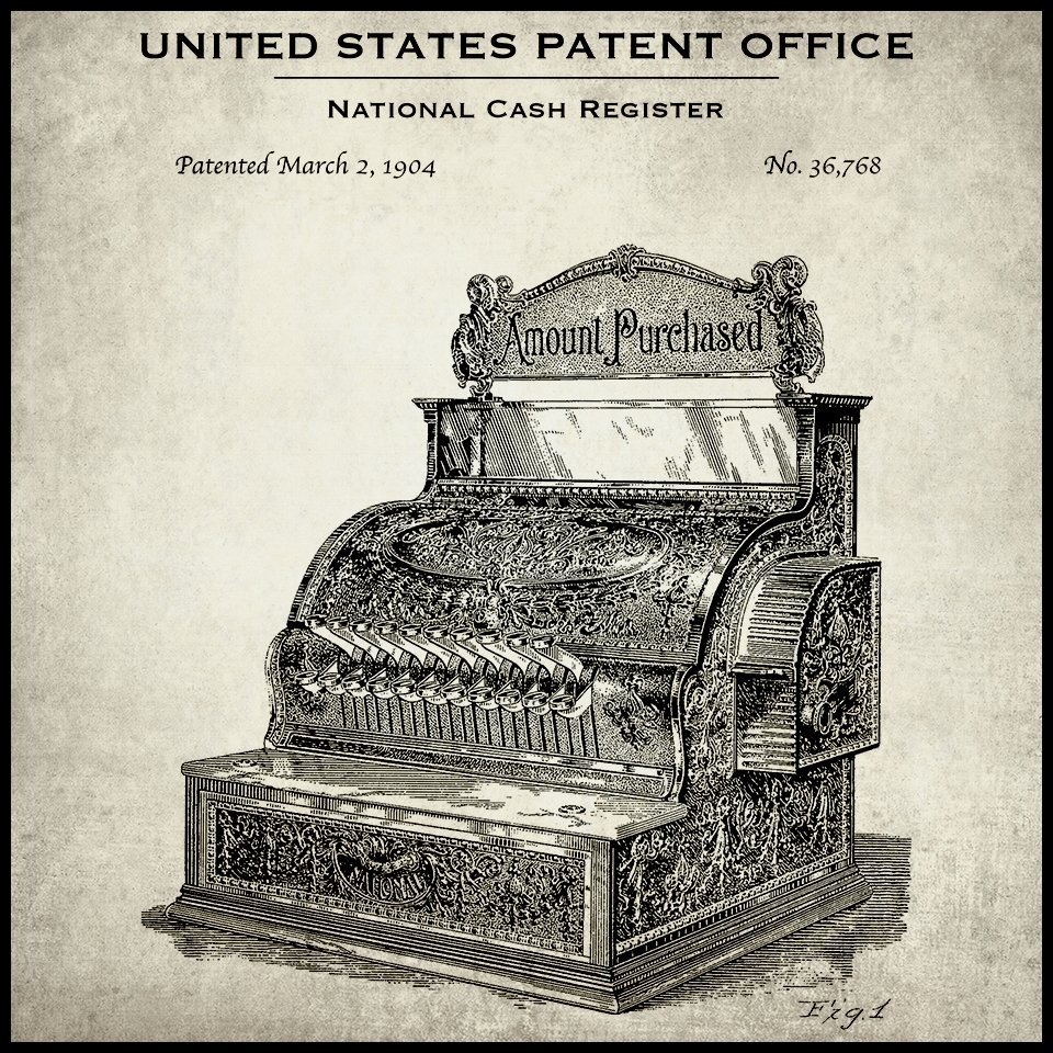 VINTAGE PATENT PRINTS