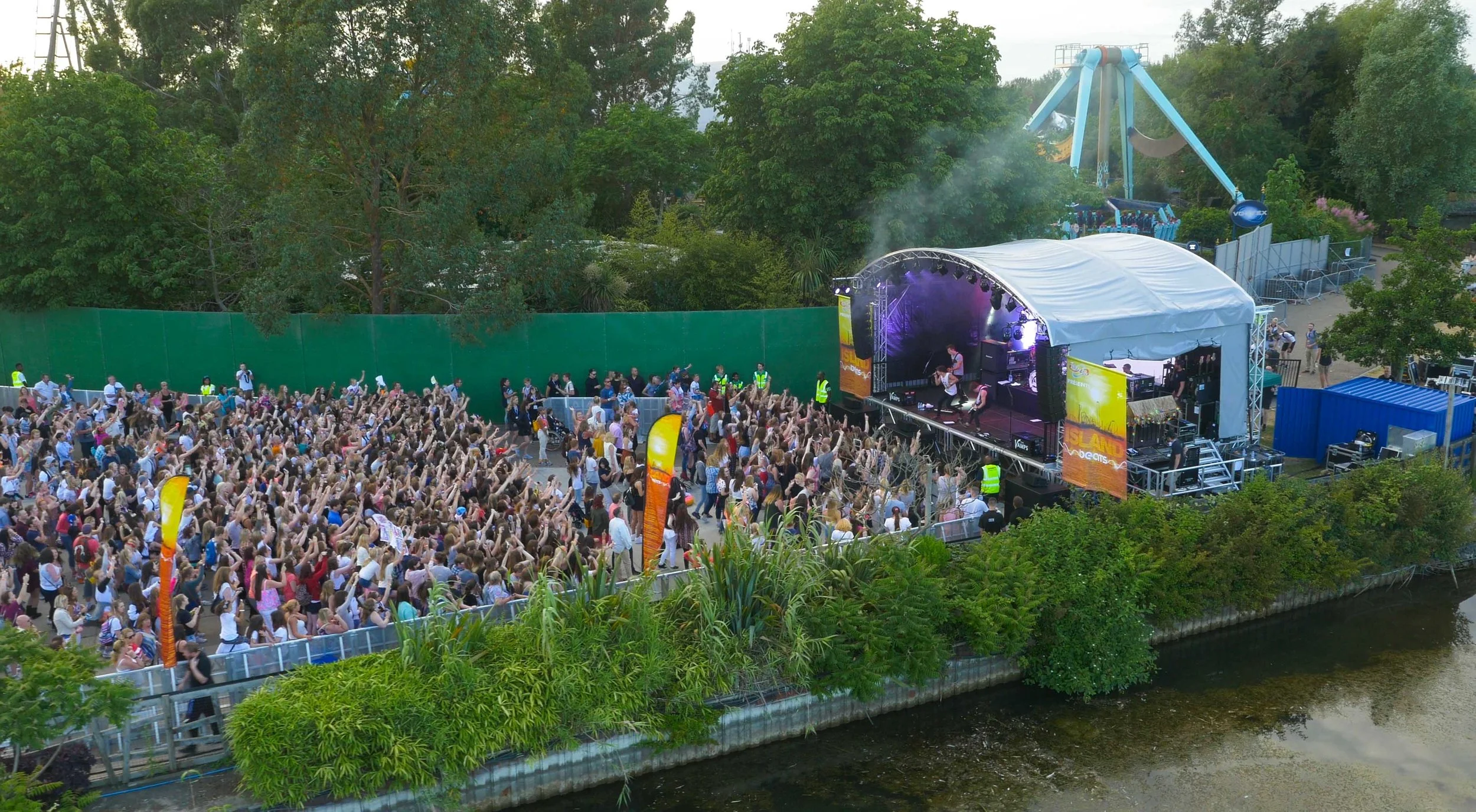 The Vamps Thorpe Park