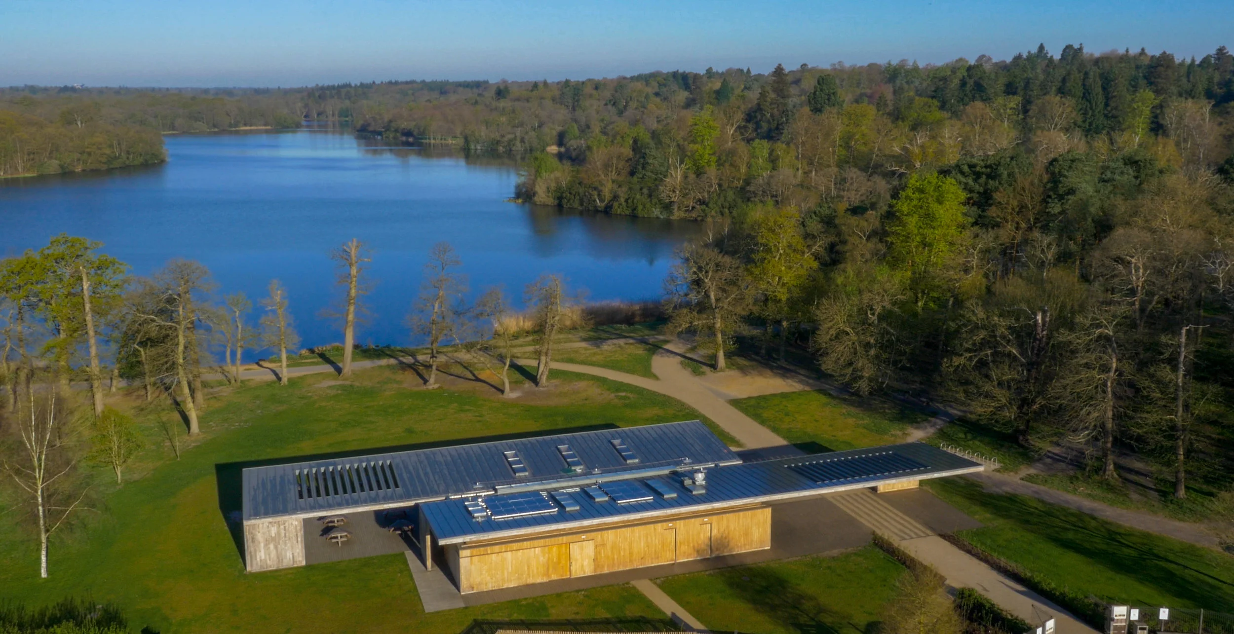 Virginia Water by Drone