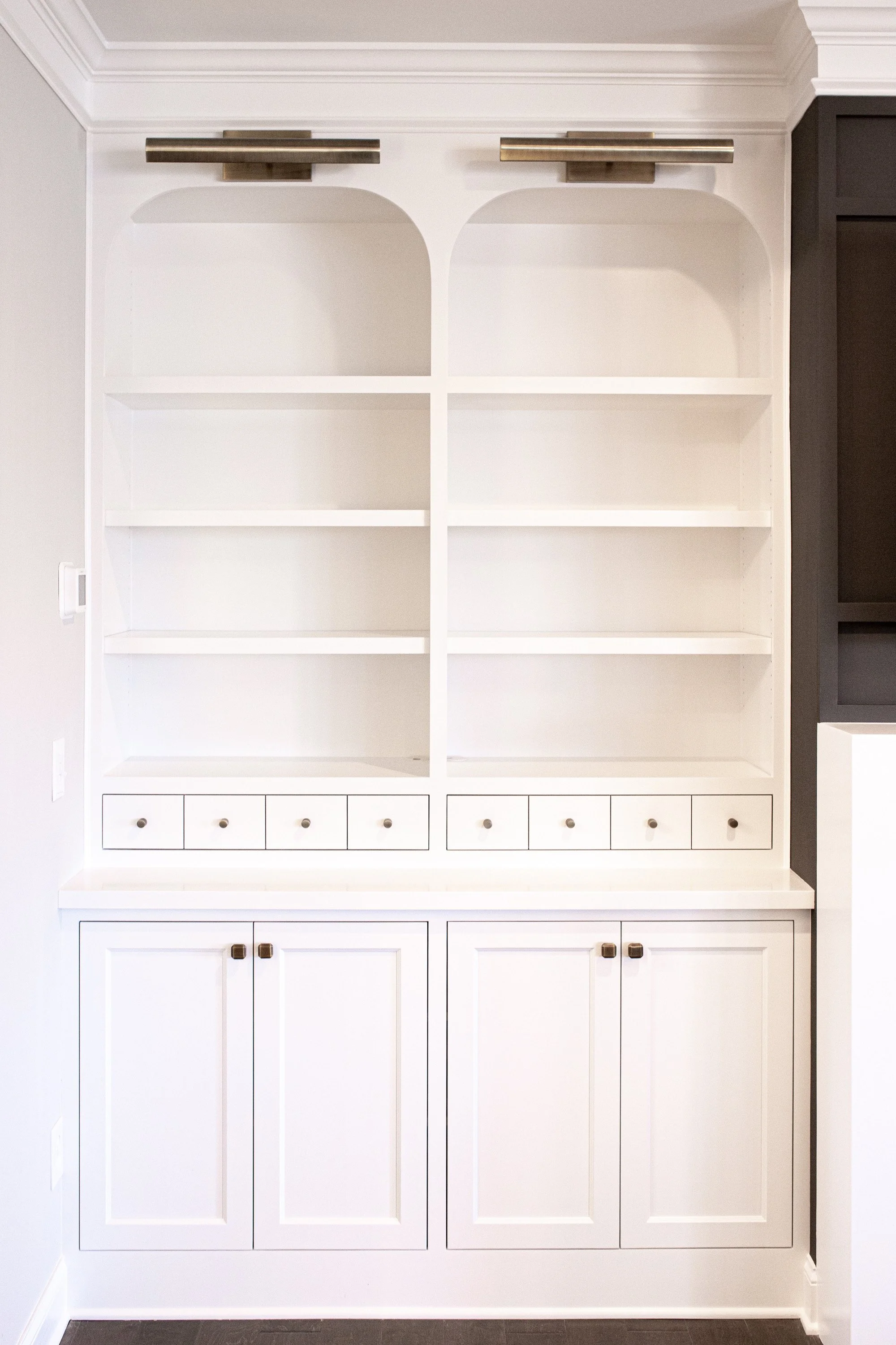 Living Room Transformation with Custom Built-ins