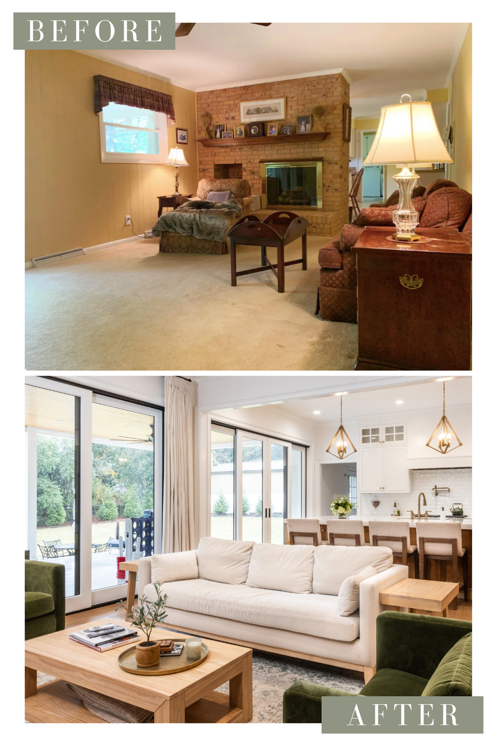 Transforming a 70s Brick Ranch: A Greenville, SC Full-Home Renovation