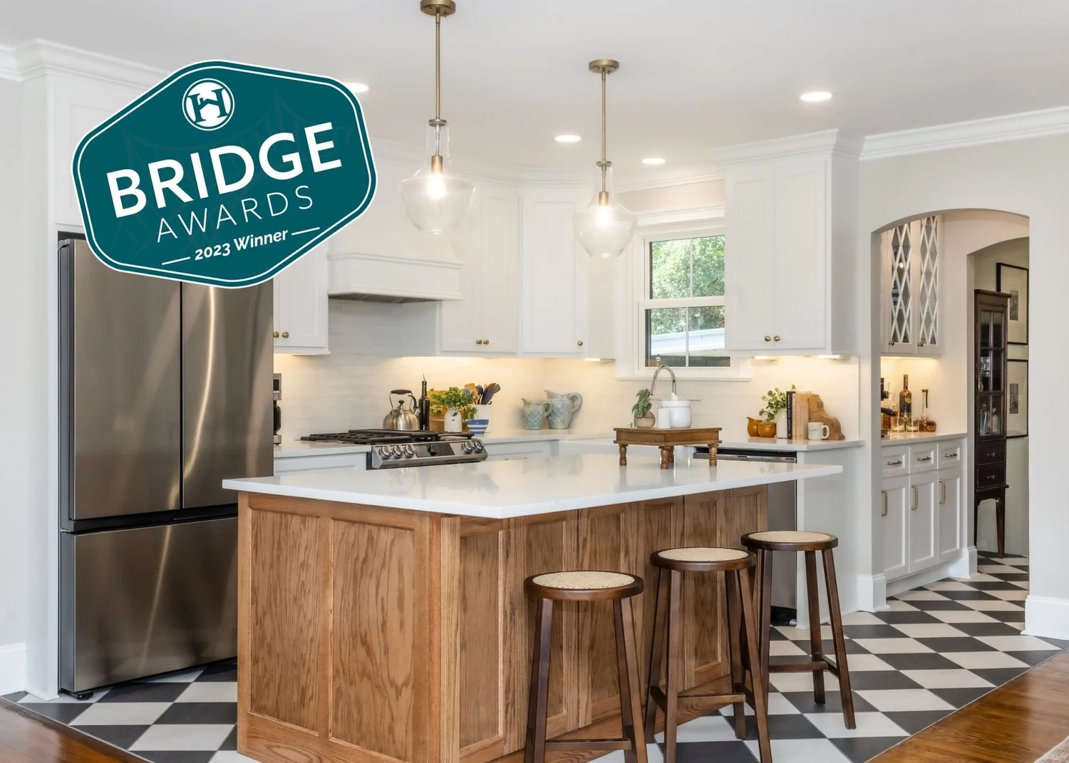 White and Oak Kitchen Remodel | Greenville, SC — Ashmore Builders Inc