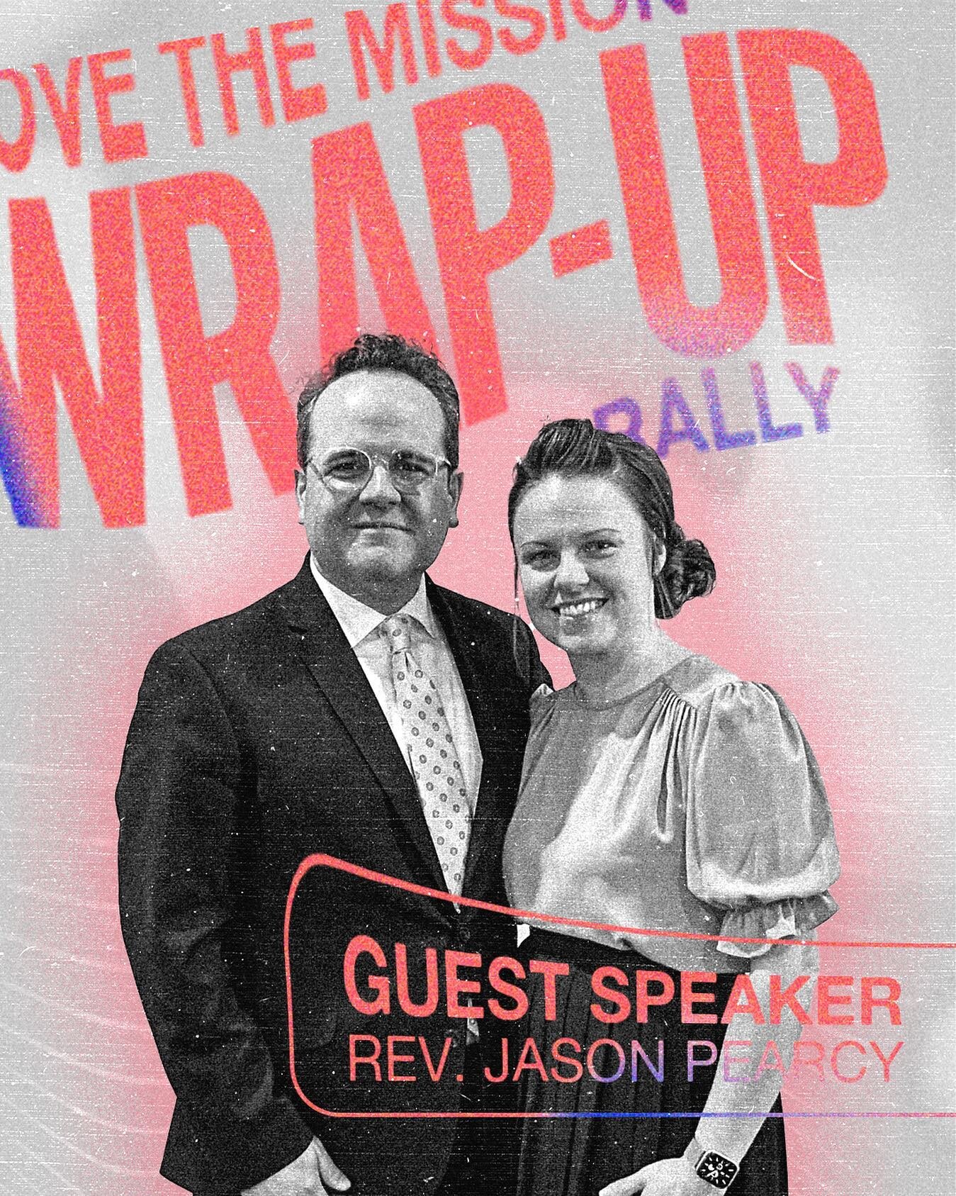 We&rsquo;re super pumped to have Rev. Jason Pearcy (@jpearcy) joining us for our #MTM Wrap-Up Rally!

Don&rsquo;t miss it!