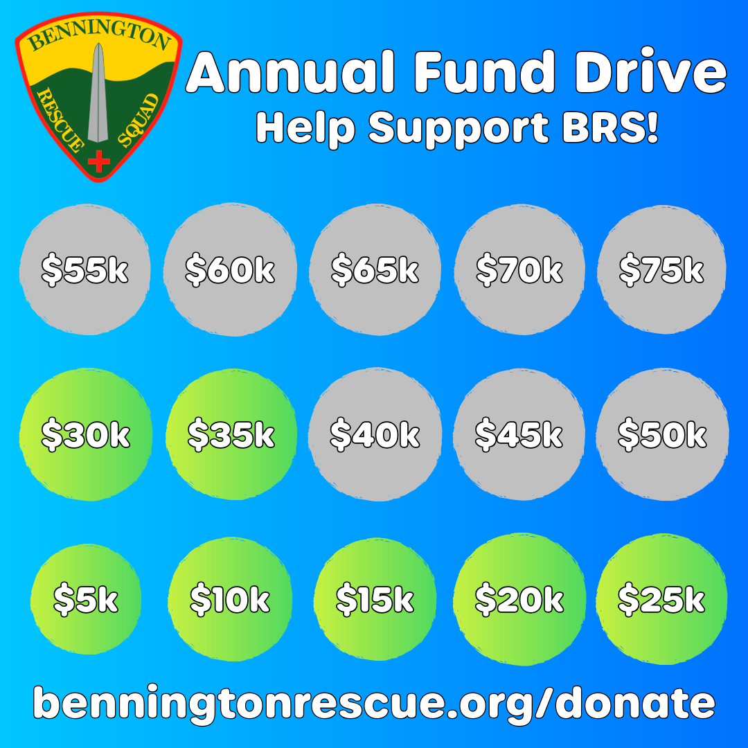 ANNUAL DONATION DRIVE — Bennington Rescue