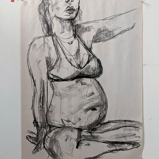 Week 21
...
....
.....
#pregnant #pregnantbelly #drawing #charcoal #figure #selfportrait #art #artwork #female #body #nude #me #artofinstagram #artist #artstudio #nj #belly #bodypositive #woman