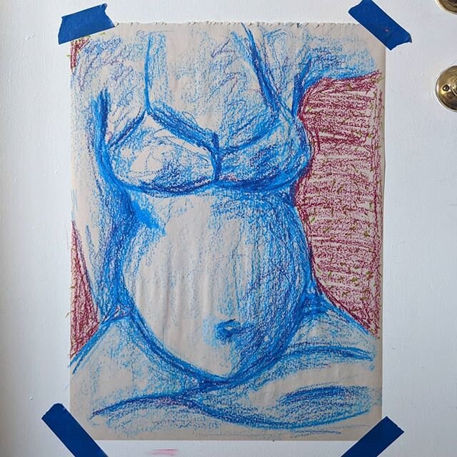 Super digging the oil pastels 
#art #drawing #pregnant #mommy #body #bodypositive #change #artist #selfportrait #artwork #color #babybelly #artofinstagram #artistofinstagram #homestudio #quarentine #stayhome #jerseycity #jerseycityartist