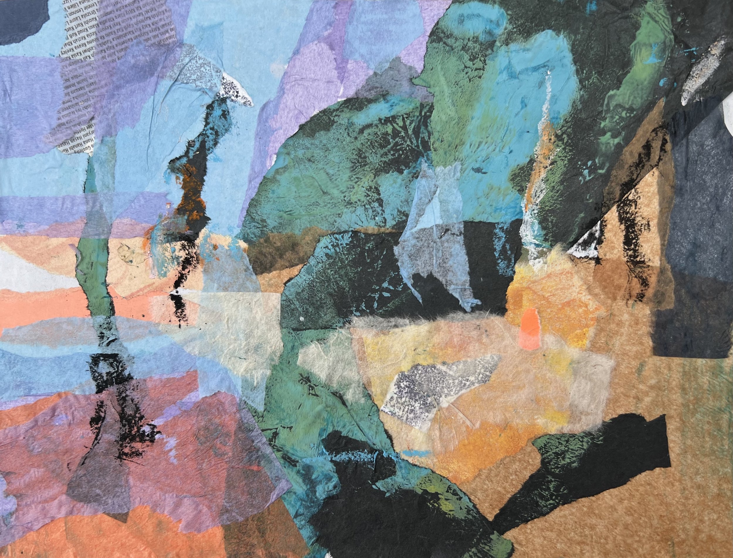 In a Woody Landscape (after Rubens)