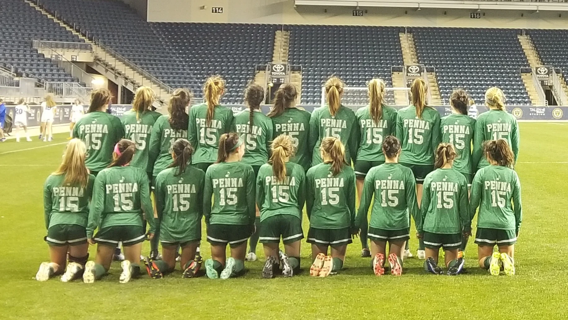 Archmere Varsity Girls Soccer Team