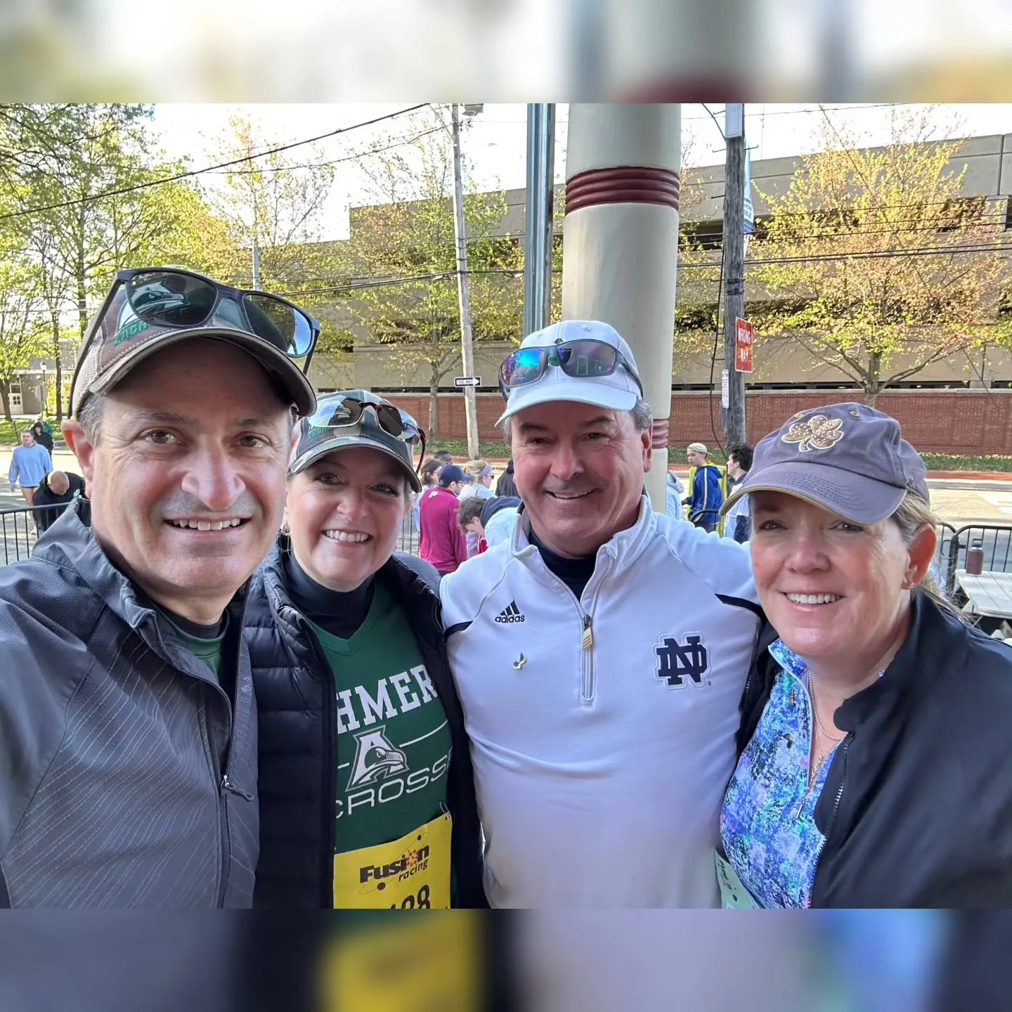 We were so honored to run in memory of James Joseph Hahn in today's 5K benefitting the Anthony Penna Charitable Fund. Two remarkable young men gone far too soon. This run was for you, our beautiful boys! 👍💚🎶 #PennaStrong

@jamesjhahn5k