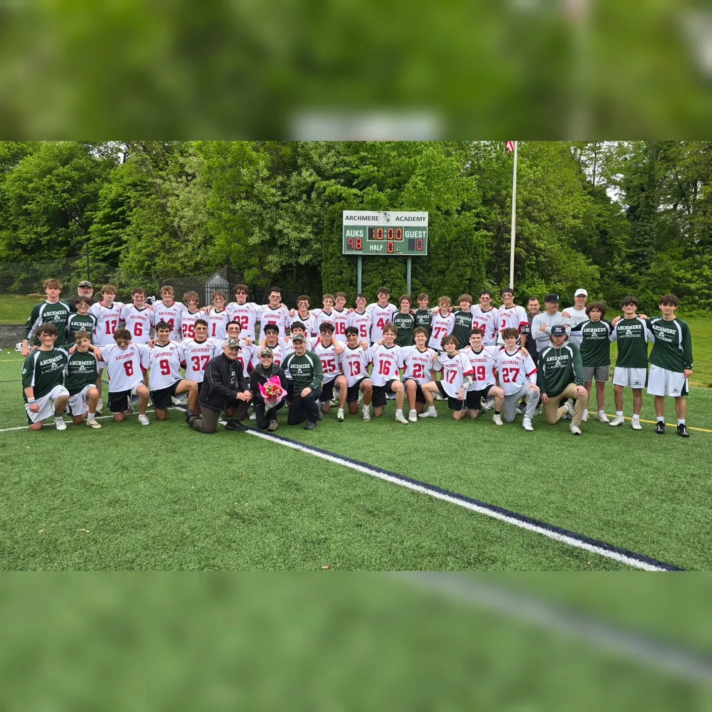 Thank you to everyone who helped organize and came out for our annual Penna Strong game! We are so grateful for your continued support. Congrats on the W today, Gentlemen! 💚🎵👍🥍🐧

#pennastrong
#pennastrongforever
#aukslacrosse 
@archmere_lacrosse