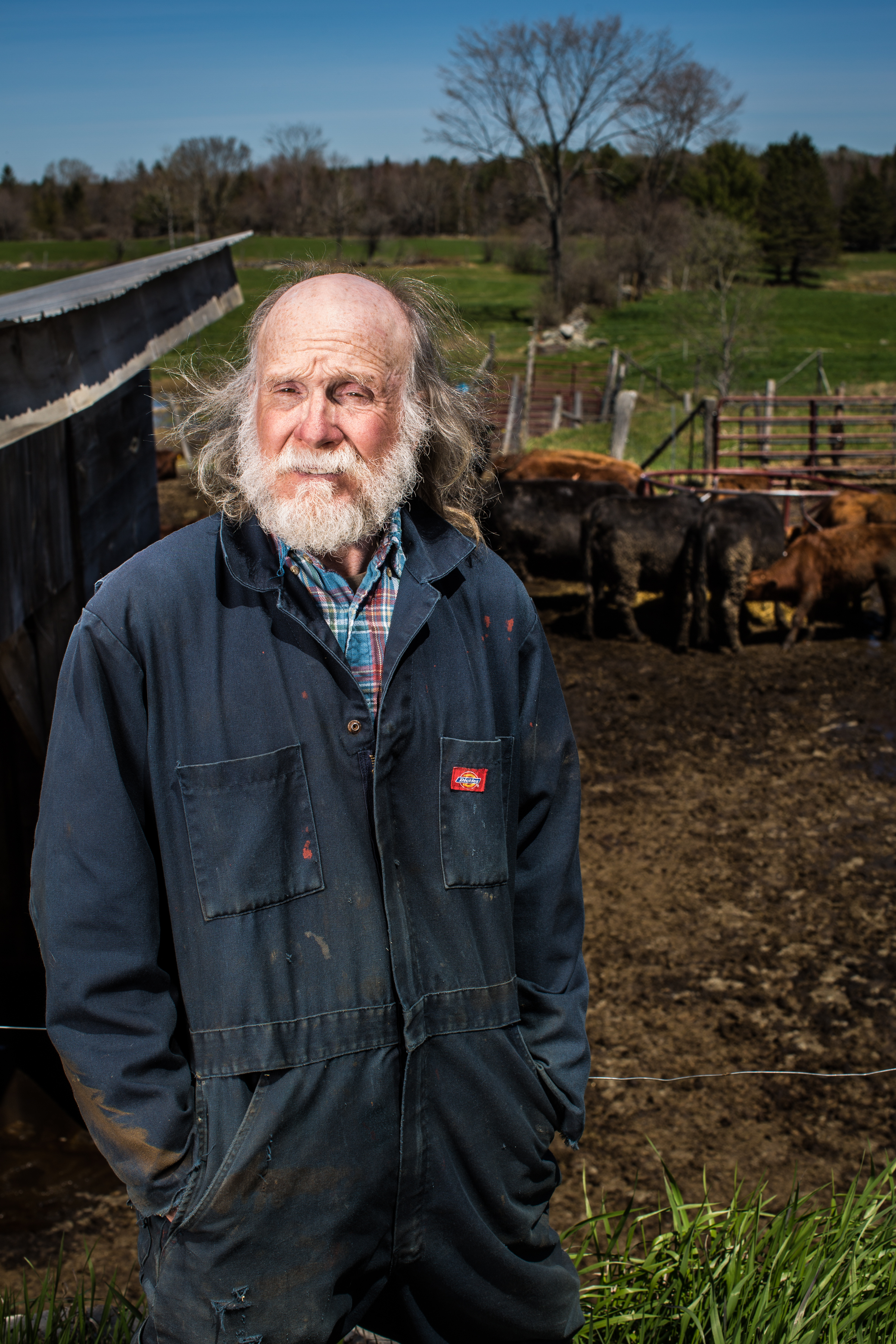  Fred Cookson, 76, of Dover-Foxcroft, Maine was raised just a few miles from where his home and farm of more than 200 acres now sit, and he has lived a life committed to hard work on the farm and in the classroom. He taught high school math and scien