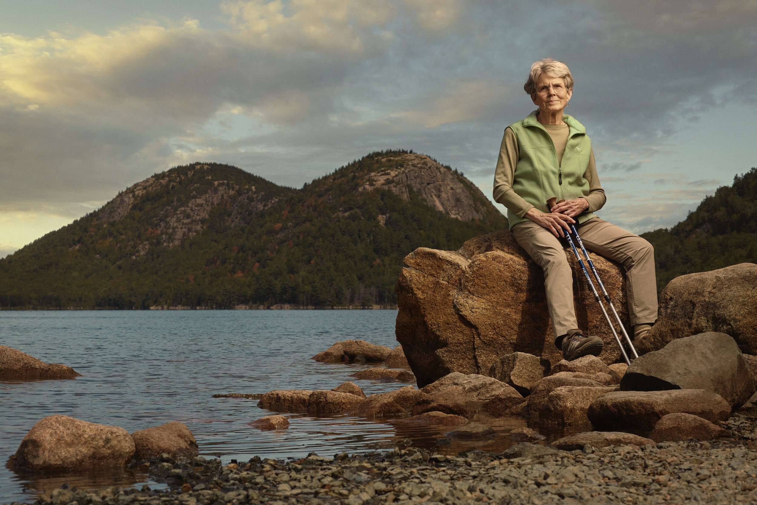  Ann Bradford, 82, has been hiking to the summit of each of Acadia National Park’s 28 peaks every summer since she was 75. Her love for this park and Mount Desert Island is profound and inspirational. 