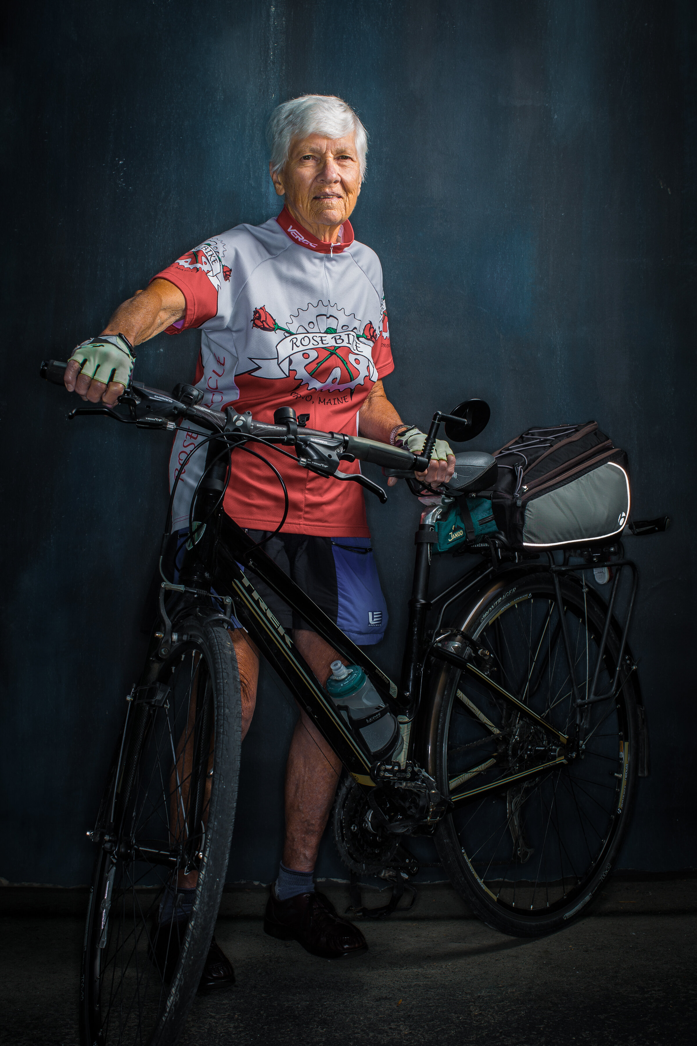  Gillian Rose, 88, of Orono, Maine. Rose estimates she’s logged approximately 1K miles on her bike so far this year. In the colder months of the year she stays busy on cross country ski trails. “You do as much as you can for as long as you can,” Rose