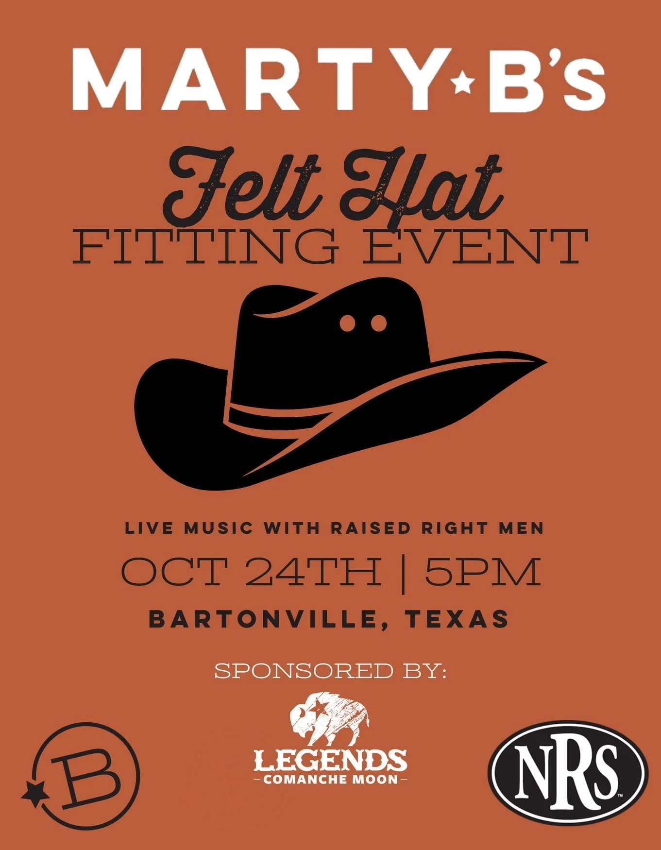 Felt Hat Fitting & Raised Right Men