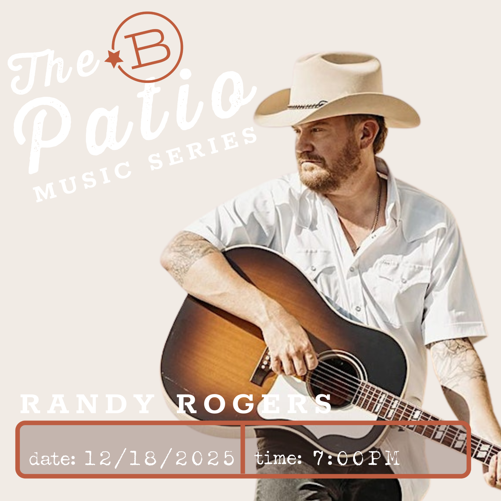 Patio Series with Randy Rogers