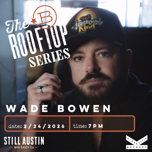 Rooftop Series with Wade Bowen
