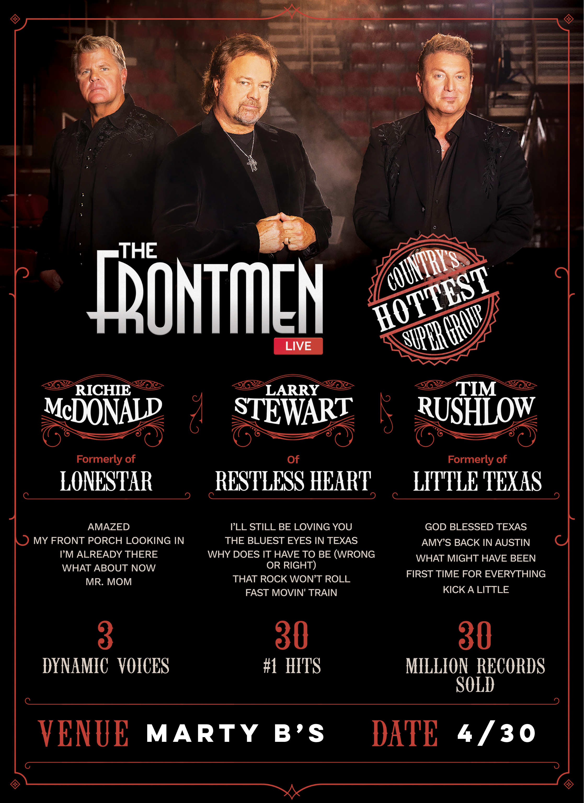 Patio Music Series - The Frontmen