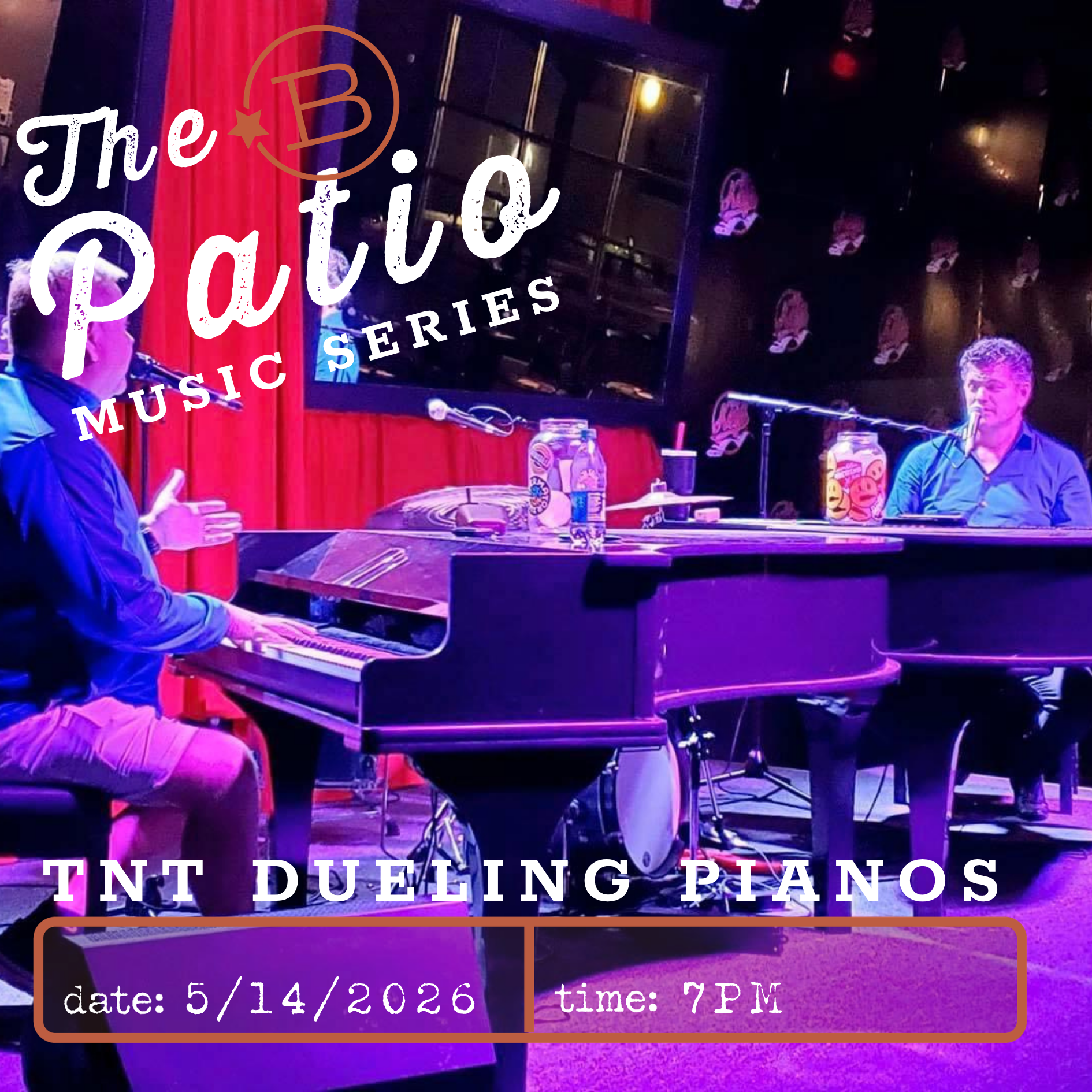 Patio Series - TNT DUELING PIANOS