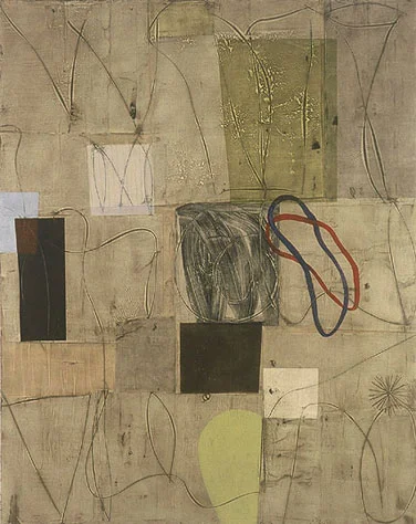 N, oil, mixed media on canvas, 78” x 62”, 2002