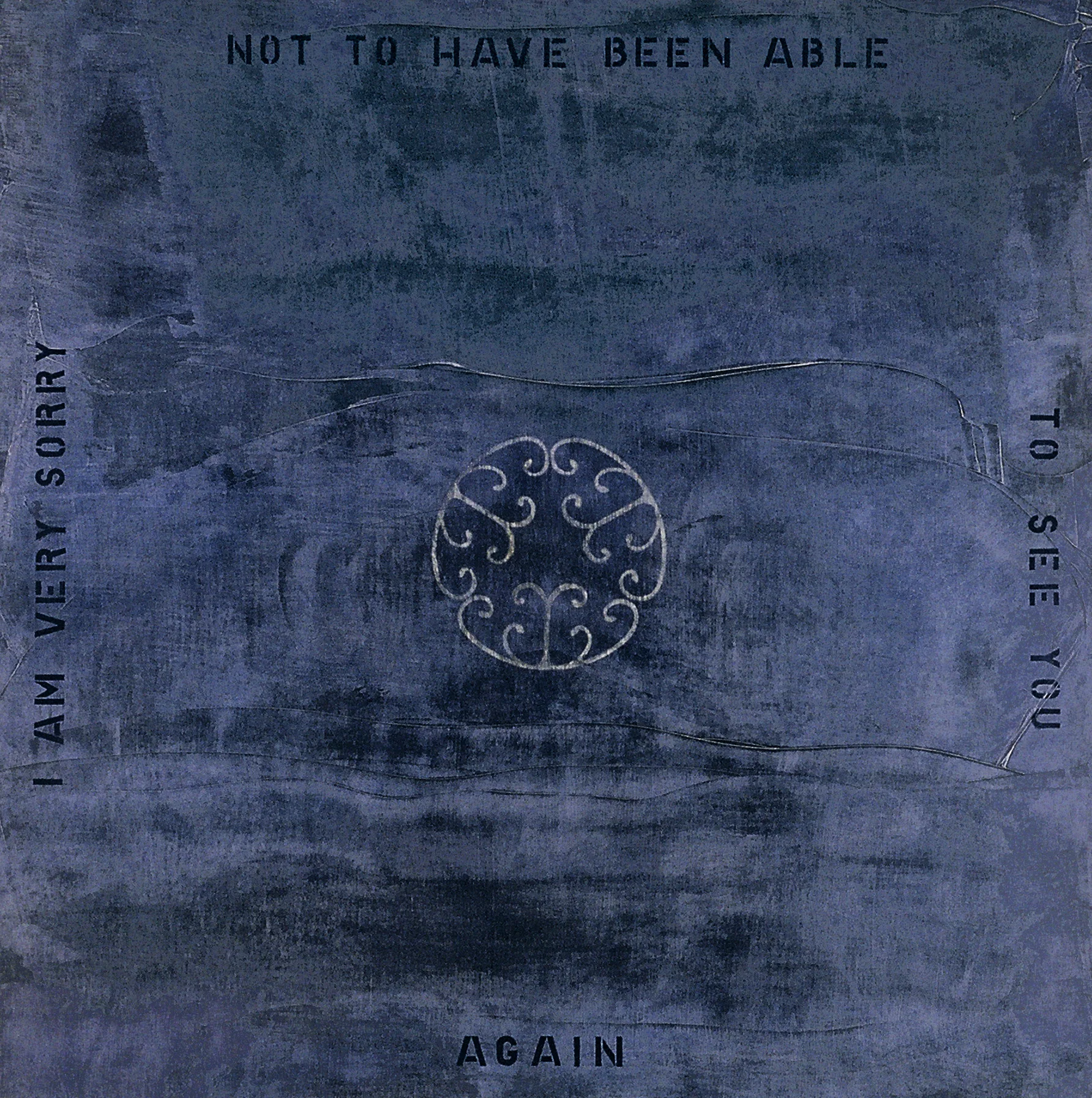  I am very...&nbsp; 74x74 inches 188x188cm oil, gesso on canvas 1994 