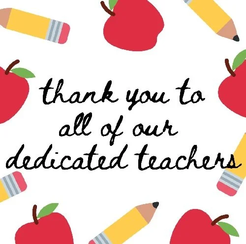Teacher Appreciation Week May 8-12