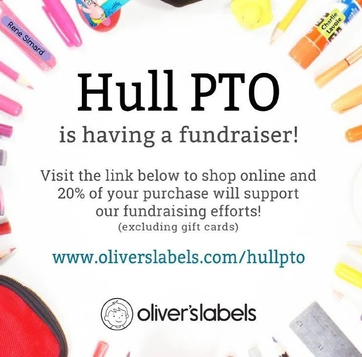 Help support Hull PTO and get your gear ready for the school year!! 

🛍️ From preschool to high school, everyone can benefit from personalized labels &ndash; keep track of water bottles, lunch boxes, sports gear, clothing, and more so they make it b