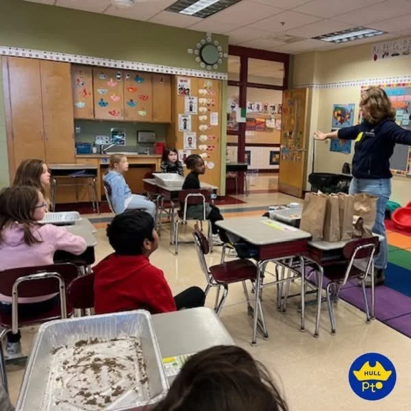 PTO was proud to fund a visit from Mass Audubon for our 2nd graders at Jacobs School! 🌿 Through fun, hands-on activities, students learned all about weathering and erosion. All three 2nd grade classrooms participated!

Thank you to Mrs. Donato for s