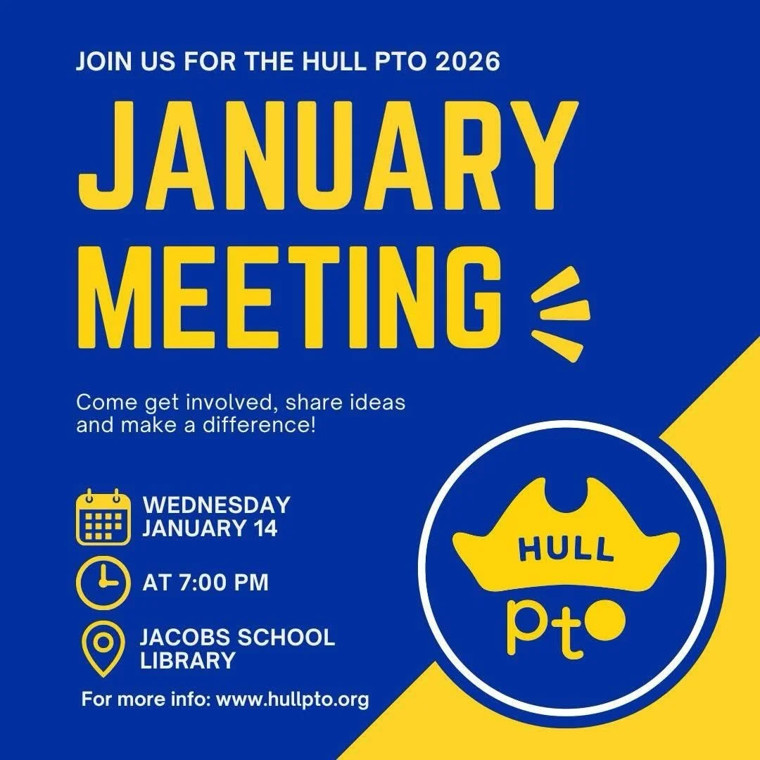 New year, new ideas, new ways to get involved! 🎉

Join us for the January PTO Meeting on Wednesday, January 14th at 7:00 PM at the Jacobs School Library.

Whether you&rsquo;re a longtime PTO supporter or brand new, we&rsquo;d love to see you there a