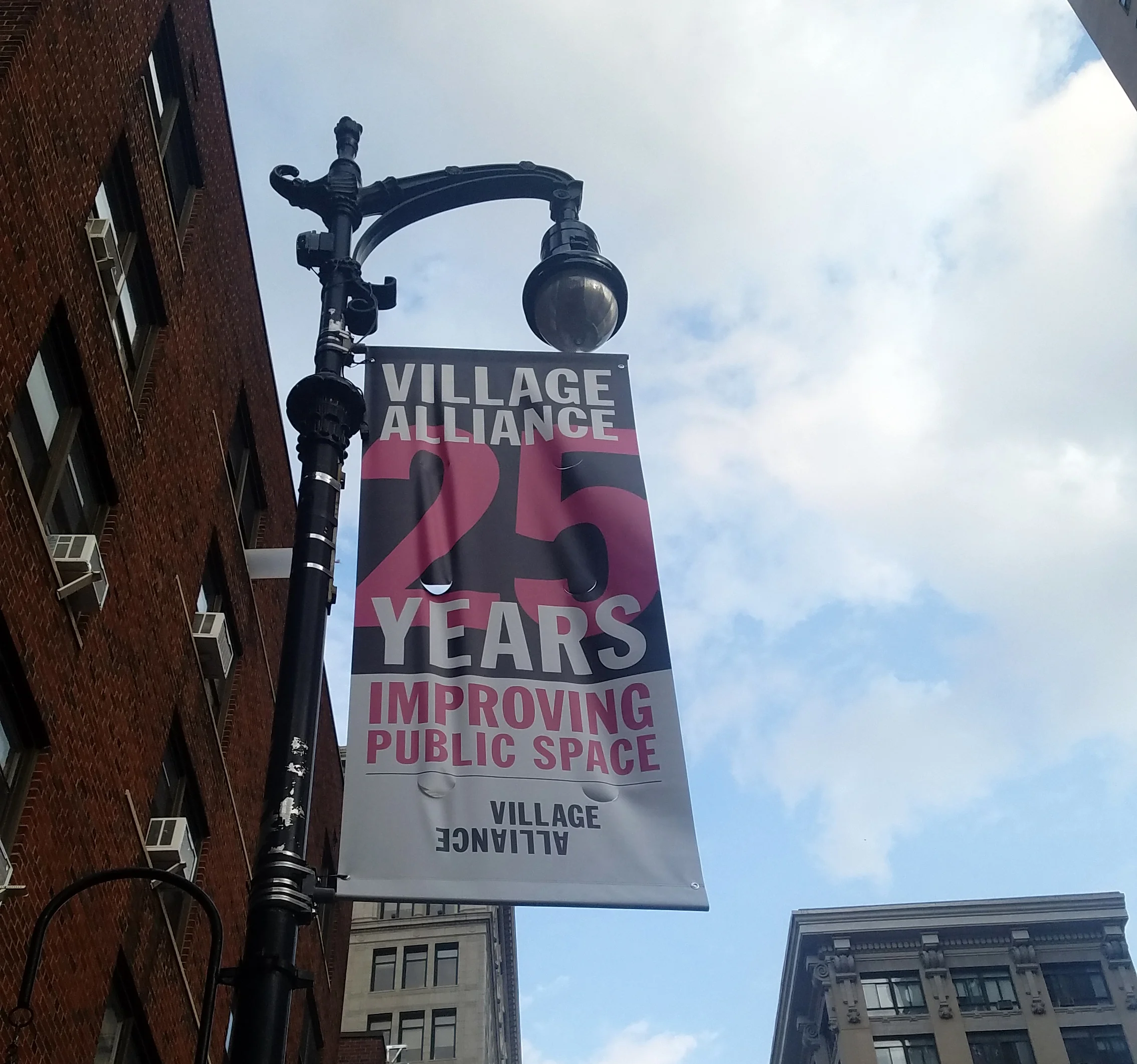 Village Alliance sign