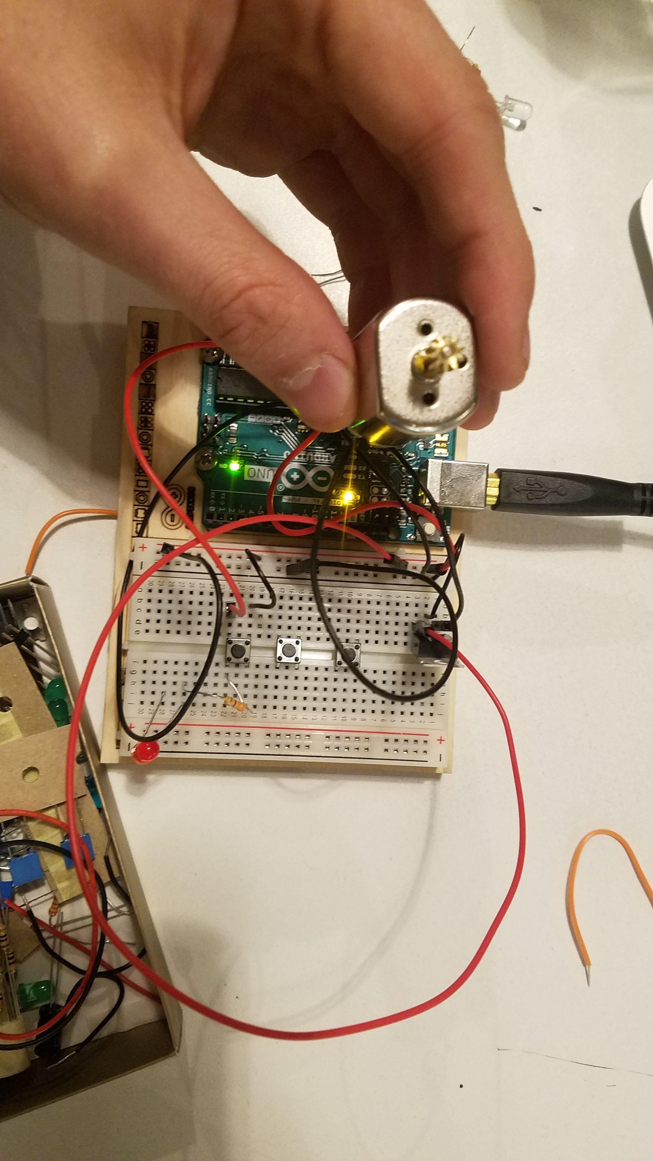 DC Motor Switching Circuit.