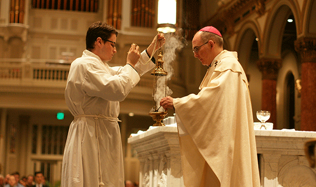 Chrism Mass at the Cathedral