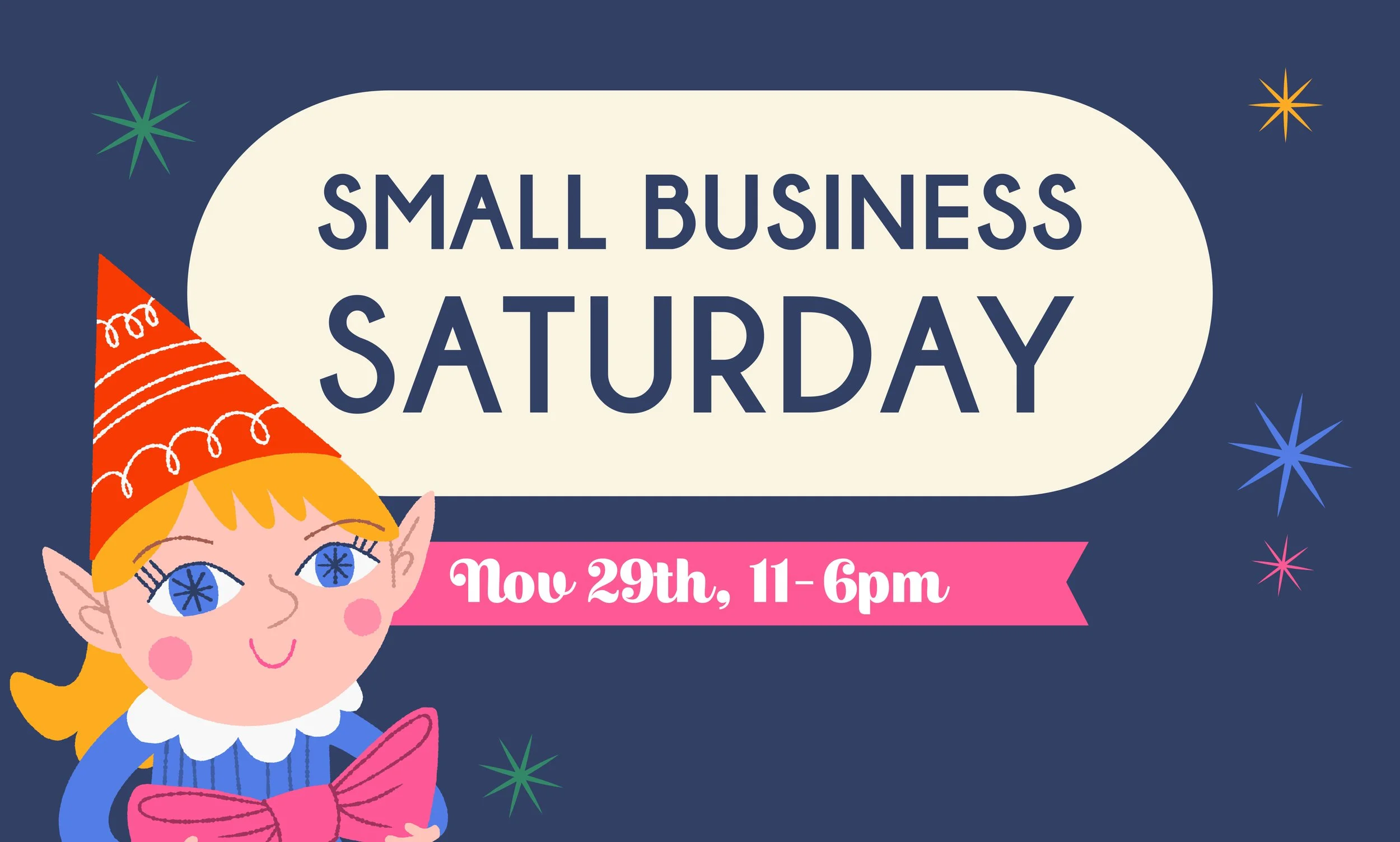 Small Business Saturday Grand Opening!