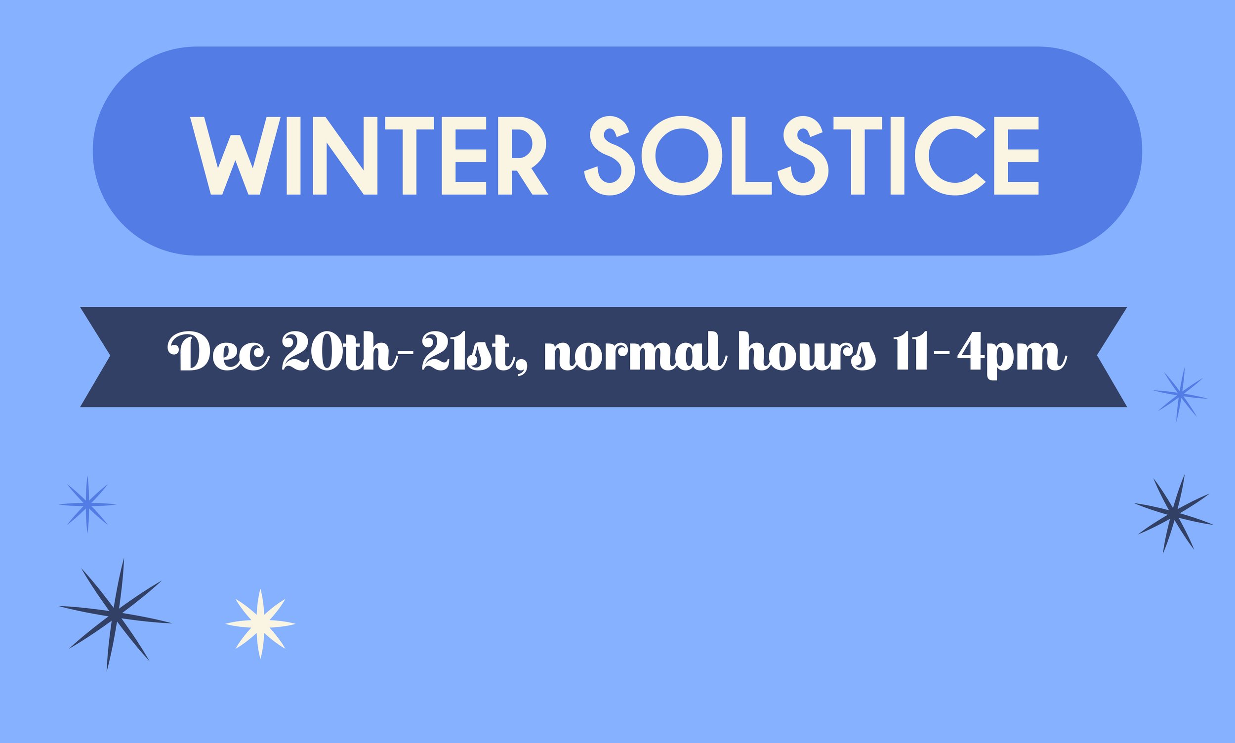 Winter Solstice Pop-up