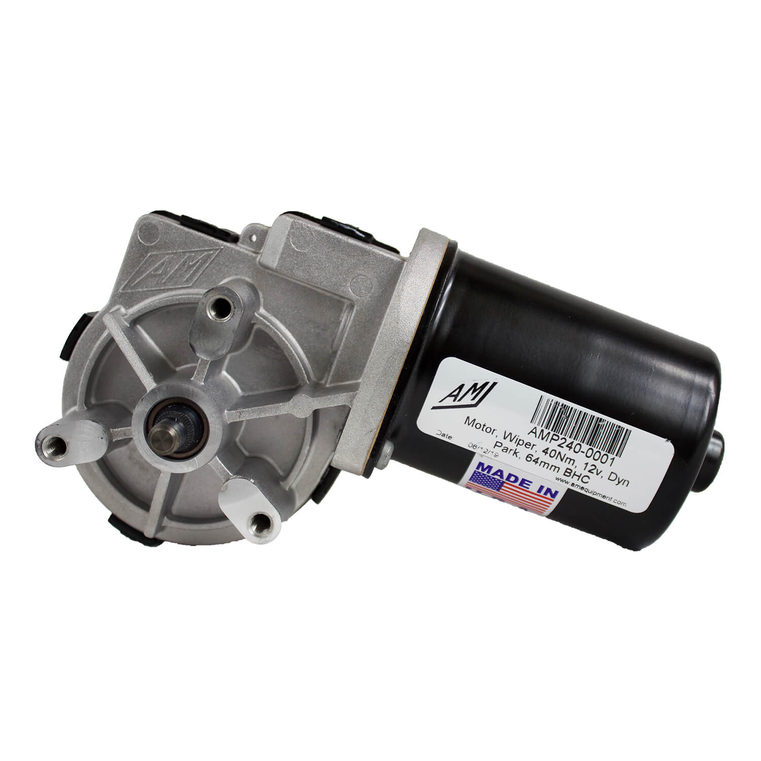 240 Series Wiper DC Gear Motor — AM Equipment