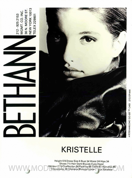 Kristelle, Bethann Mgmt. Comp Card