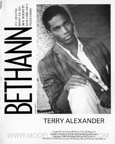 Terry Alexander, Bethann Mgmt. Comp Card