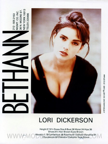 Lori Dickerson, Bethann Mgmt. Comp Card