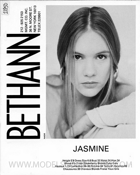 Jasmine, Bethann Mgmt. Comp Card