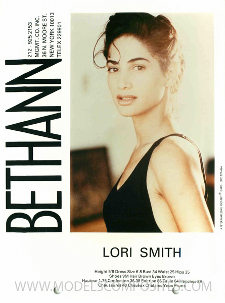 Lori Smith, Bethann Mgmt. Comp Card